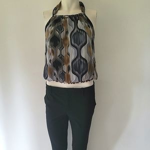 Le Chateau Petite Sleeveless Low-Back Top Size XXS